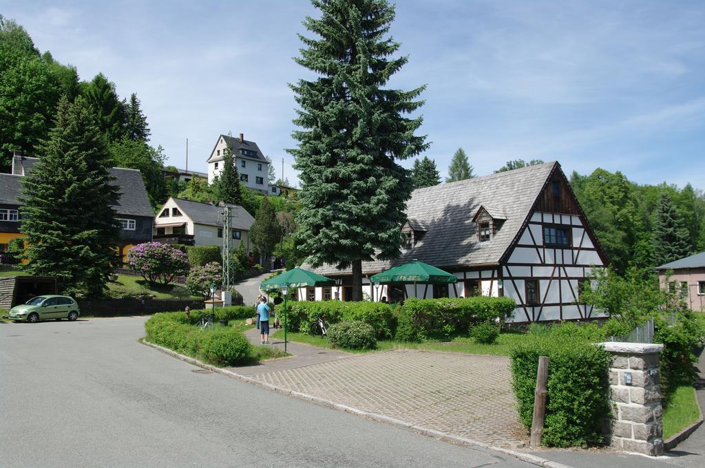 Wirtschaft & Pension Zum Huthaus Schneeberg  Cameră foto